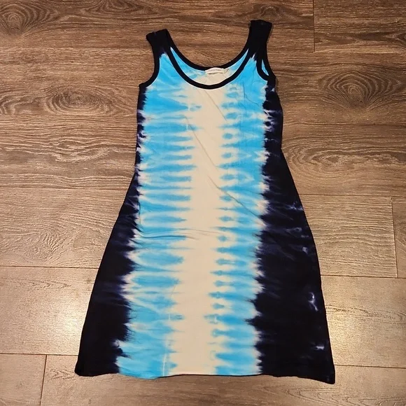 ❤️ CALVIN KLEIN TIE DYE TANK JERSEY DRESS, 8 - Picture 5 of 10